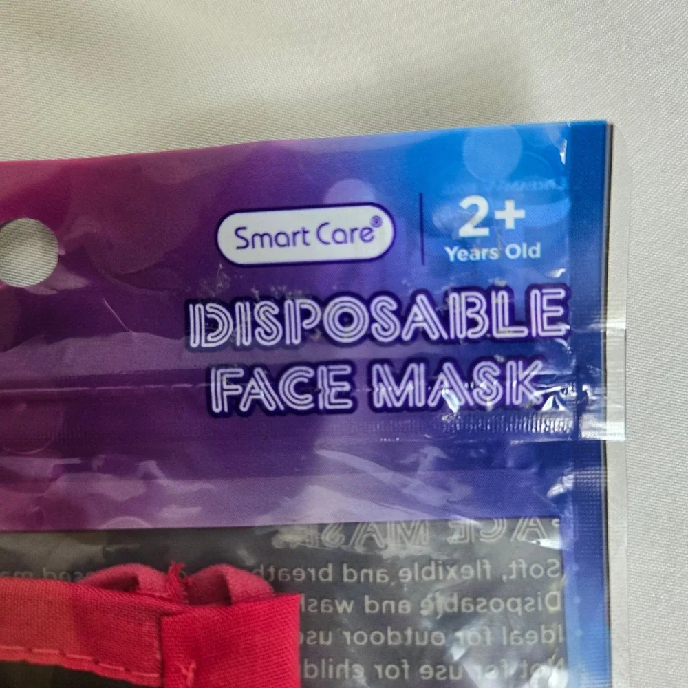 Smart Care DreamWorks Trolls World Tour Disposable Face Mask, 2+ Years Old,‎ New